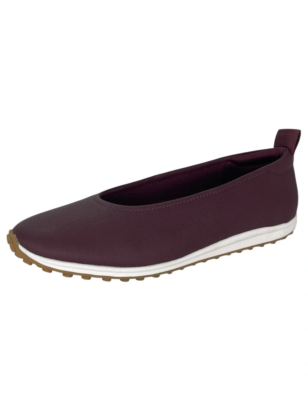 Naturalizer Carla Wine Leather Womens Loafers Size 7.5M